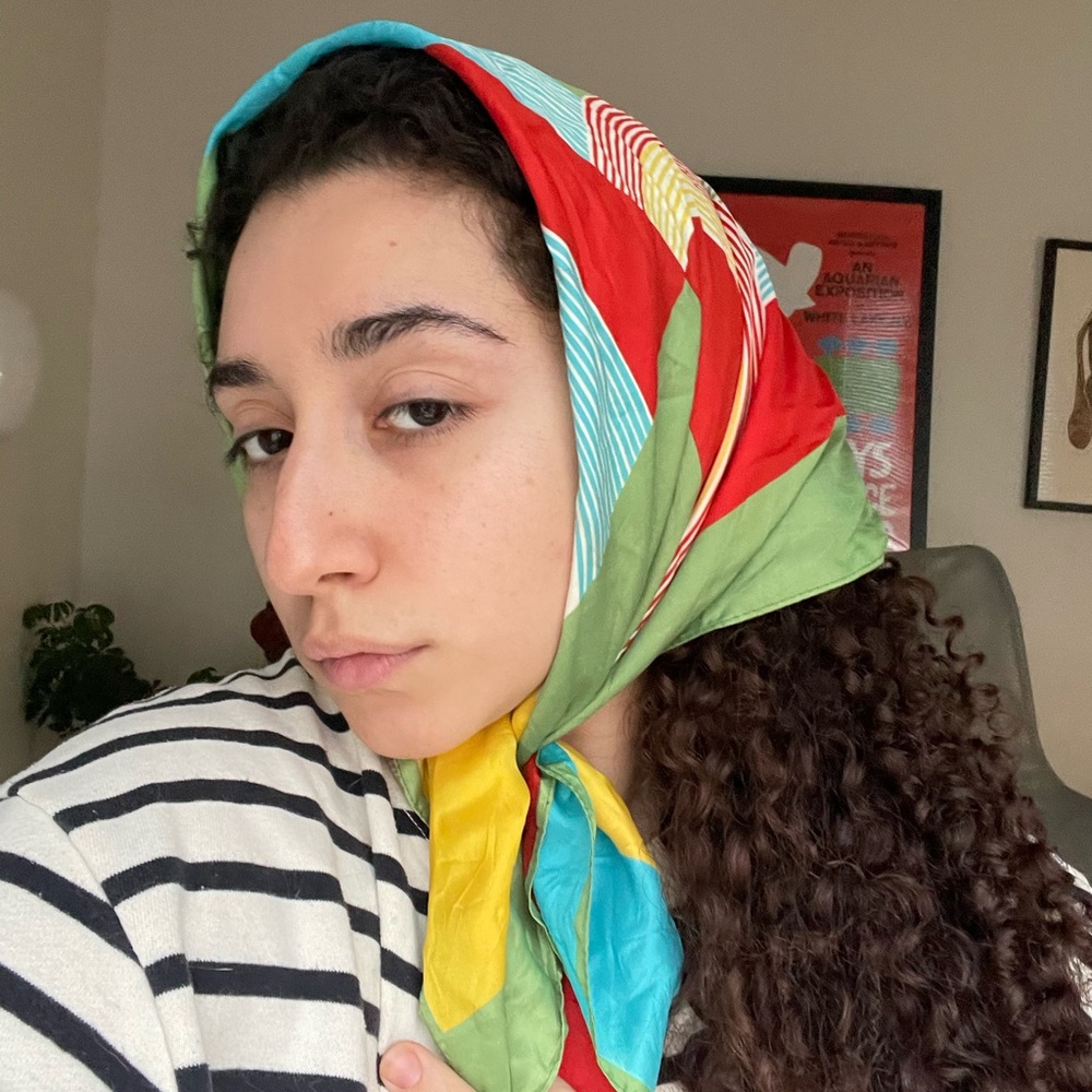 Multi-color scarf